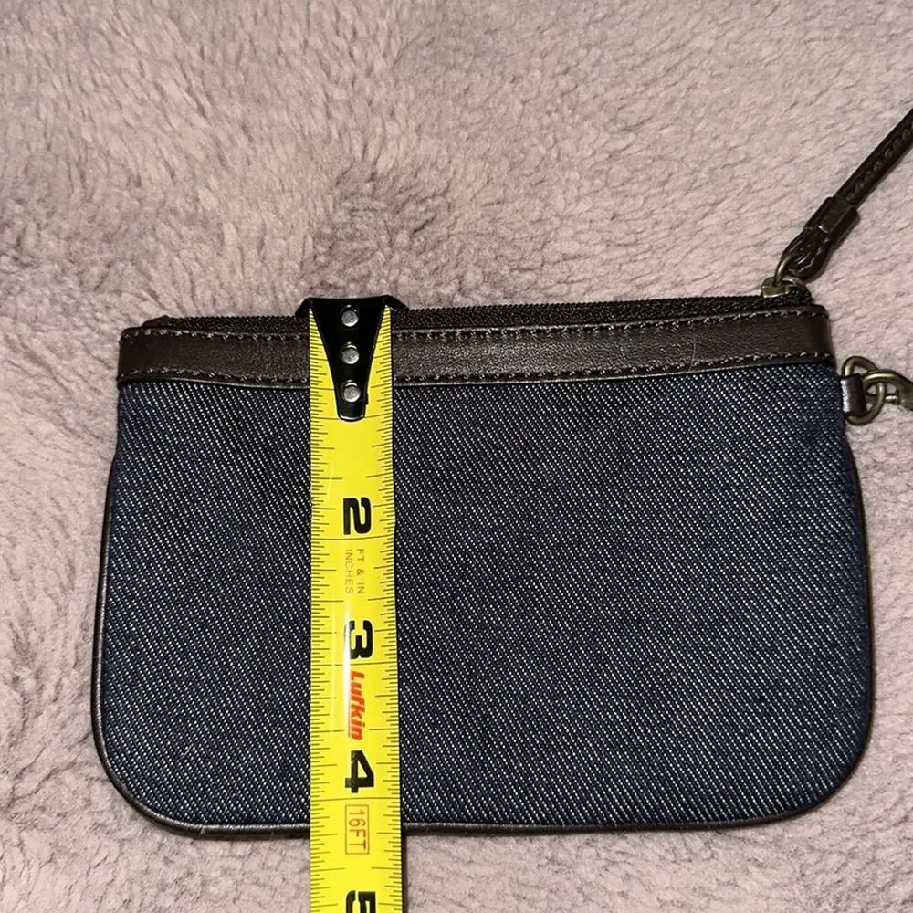 Cute Little Denim Wristlet